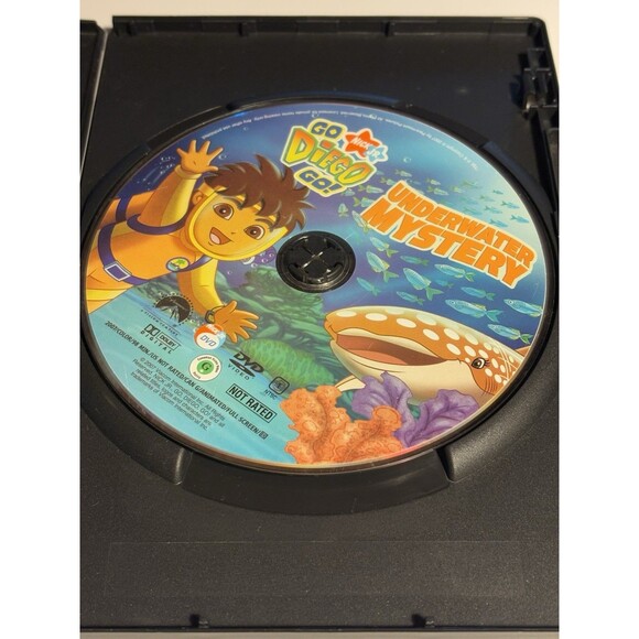 Go Diego Go Underwater Mystery DVD RARE NICK JR 2007 Children’s TV Shows - Picture 3 of 3